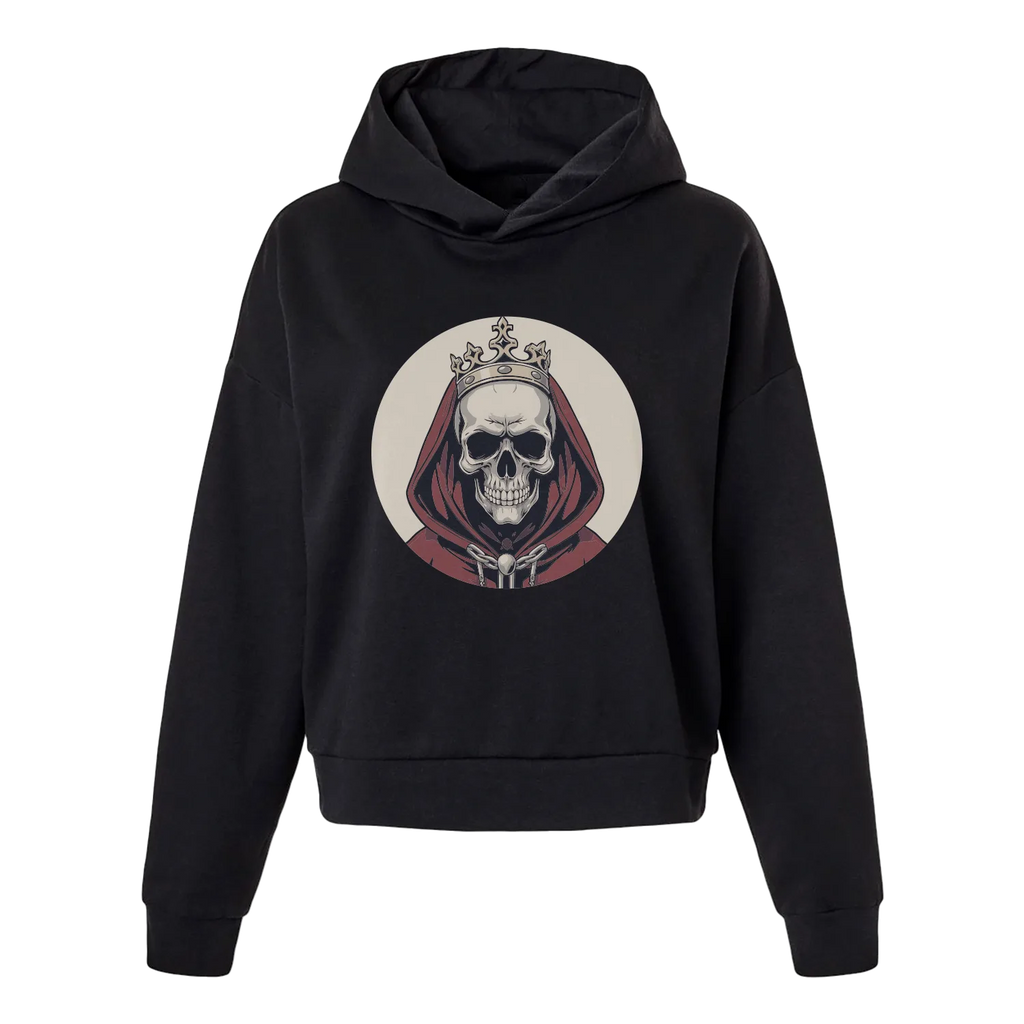 Red Skull King Women's Hoodie