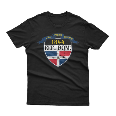 Republica Dominicana Shield Flag T-Shirt