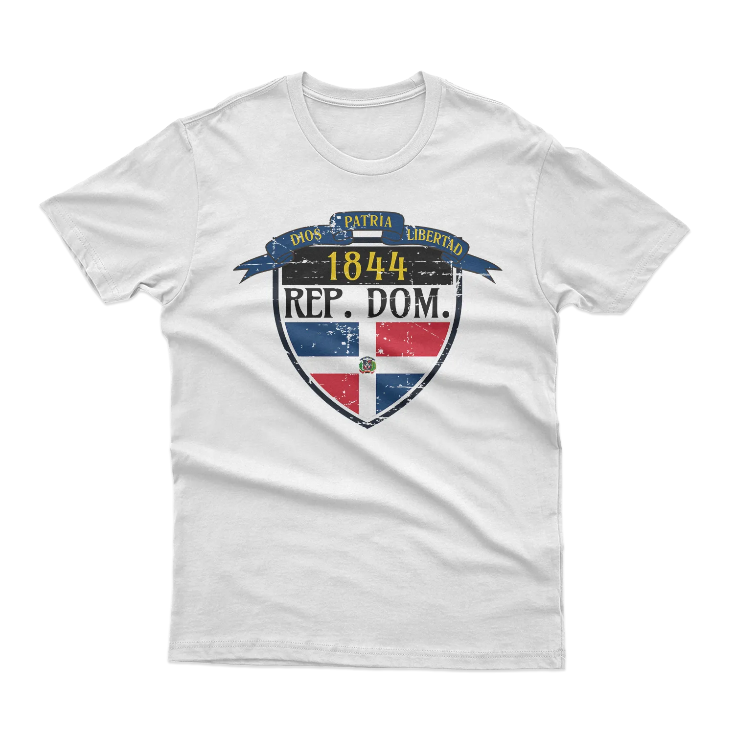 Republica Dominicana Shield Flag T-Shirt