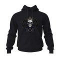 Black Skull King Men's Hoodies