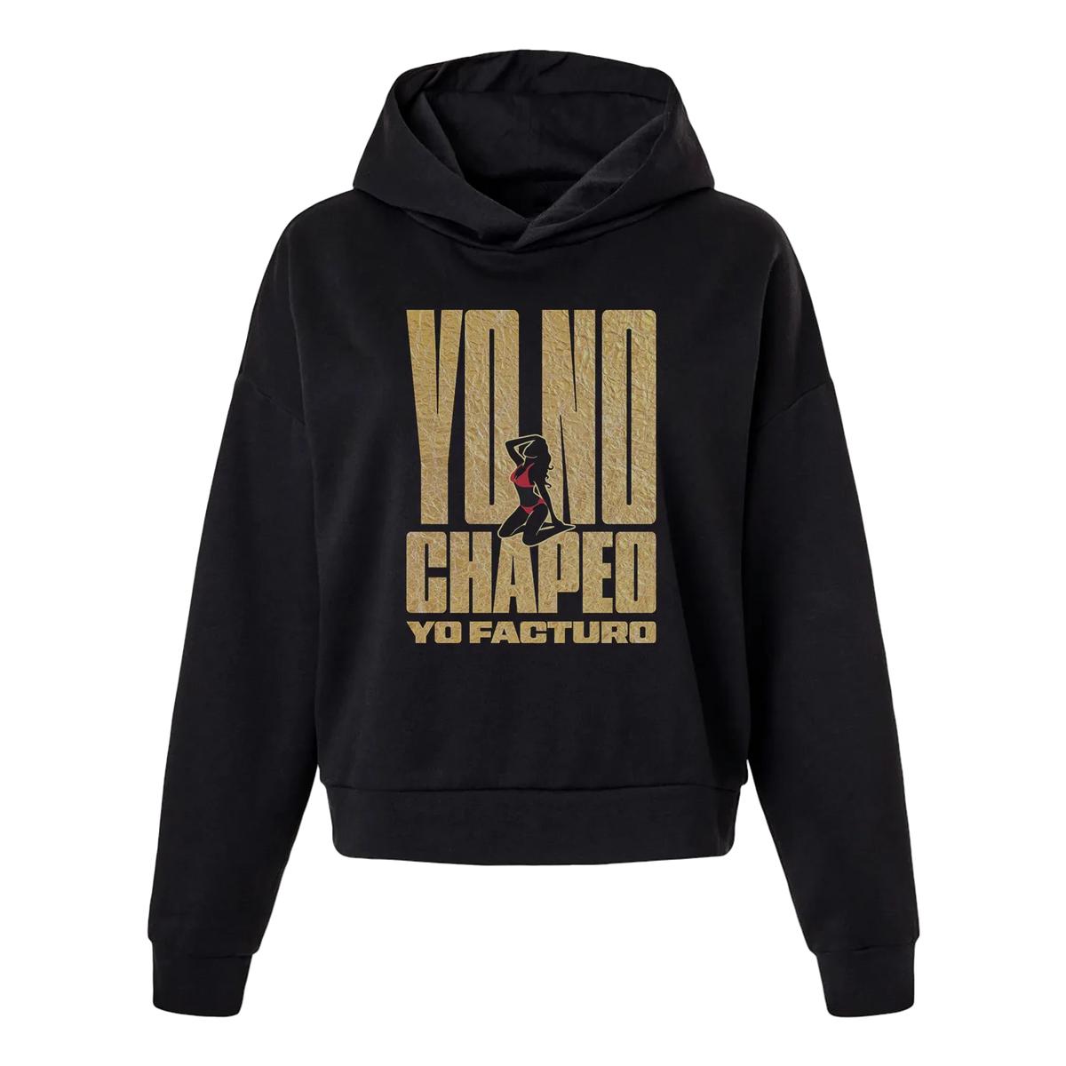 Sudadera con capucha para mujer Yo No Chapeo
