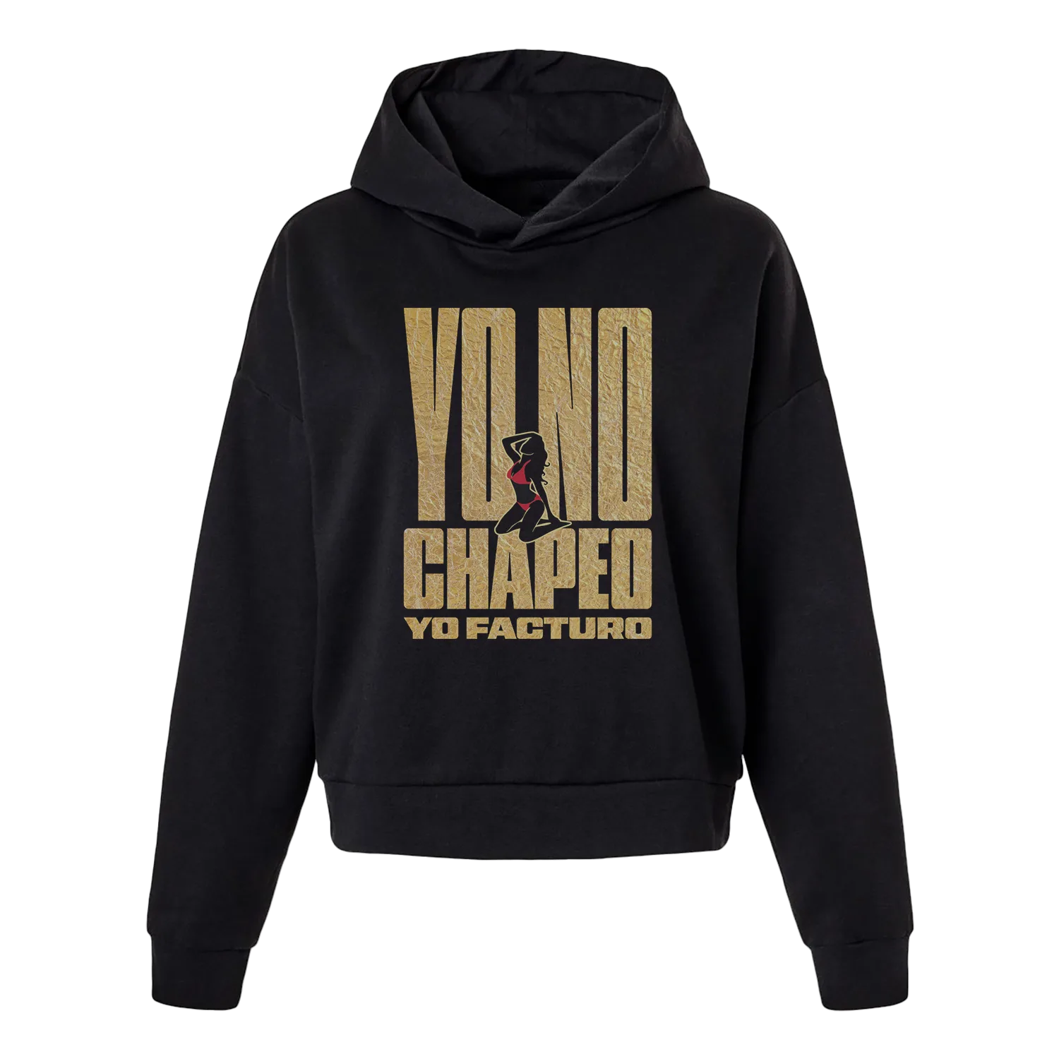 Sudadera con capucha para mujer Yo No Chapeo