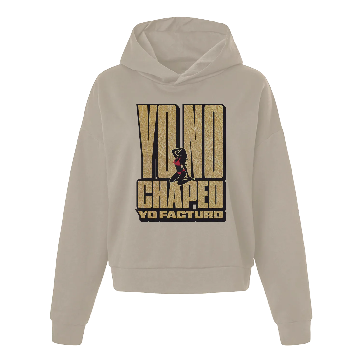 Sudadera con capucha para mujer Yo No Chapeo