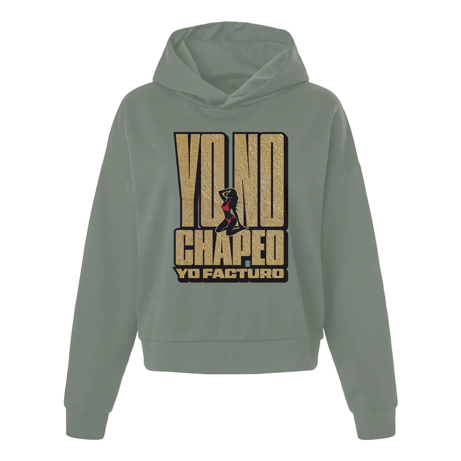 Sudadera con capucha para mujer Yo No Chapeo