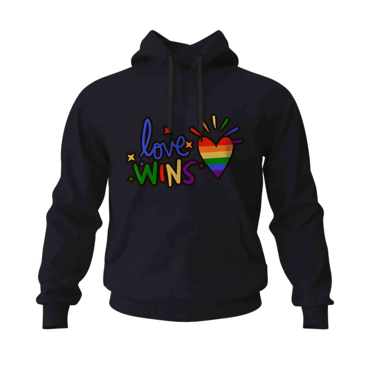 Love Wins LGBTQ Men's Hoodies