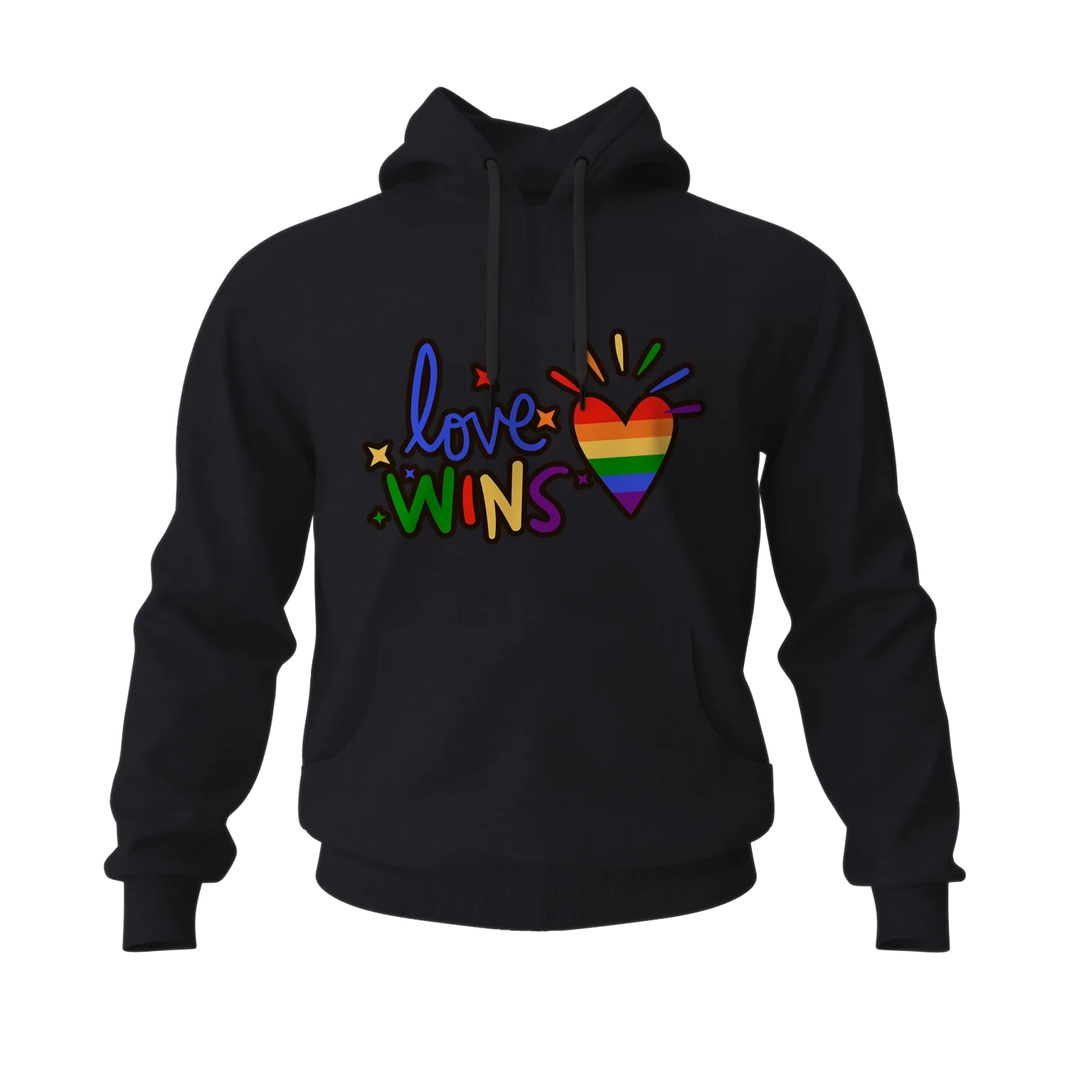 Love Wins LGBTQ Men's Hoodies