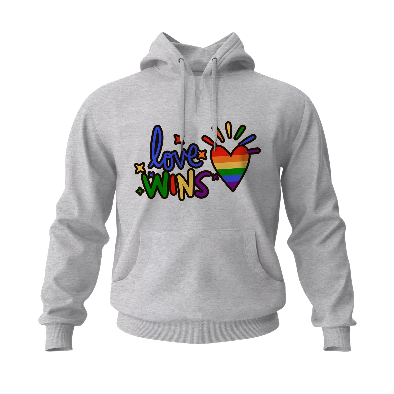 Love Wins LGBTQ Men's Hoodies