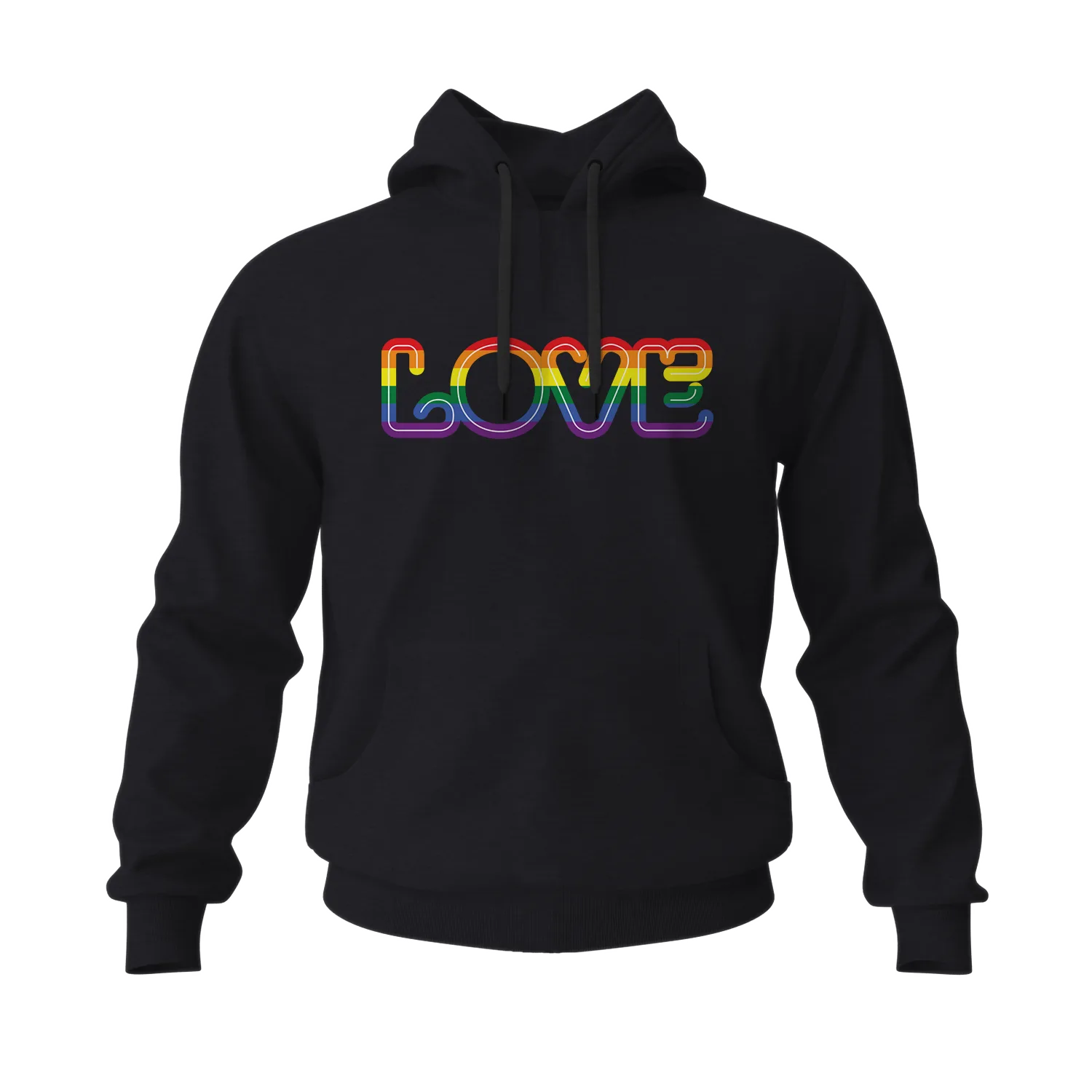Love LGBTQ Men's Hoodies