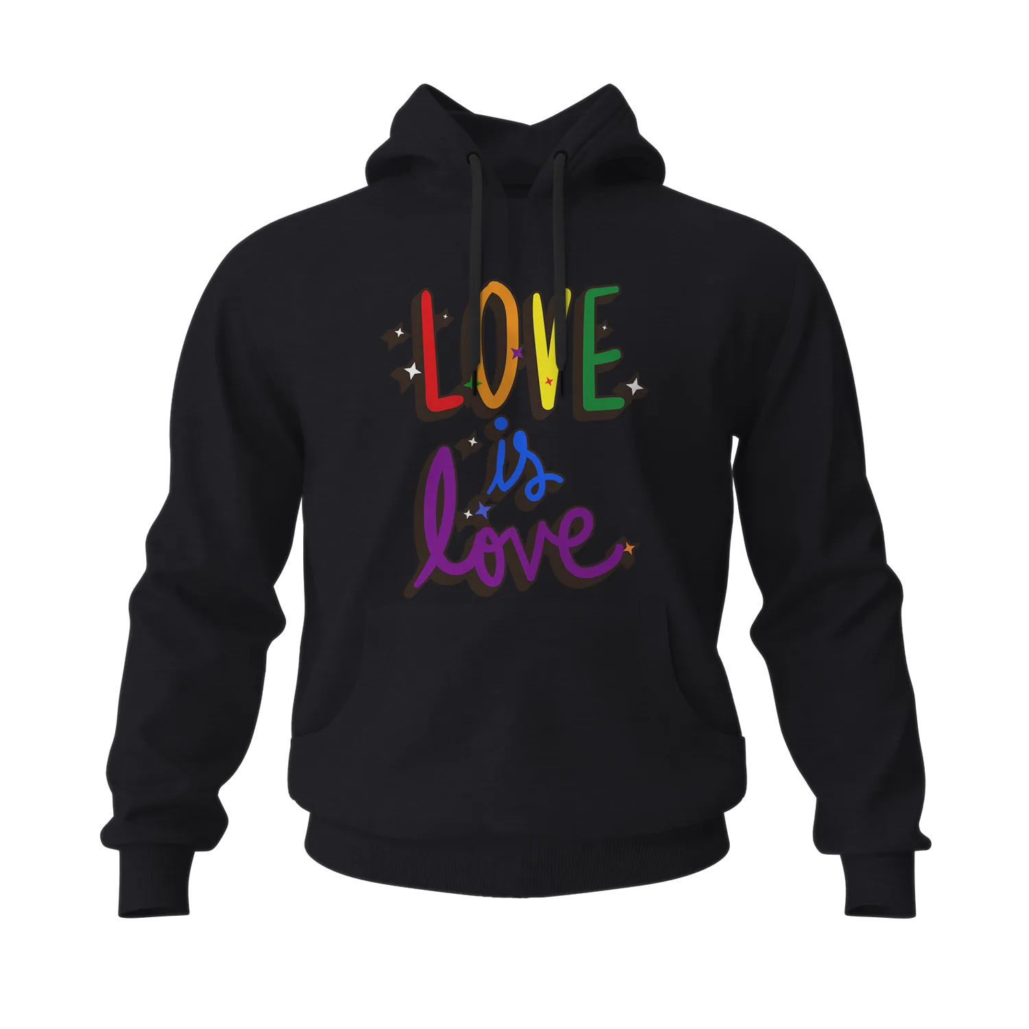Love Is Love LGBTQ Men's Hoodies
