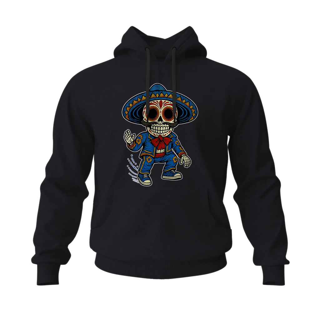 Skull Mariachi Men's Hoodies
