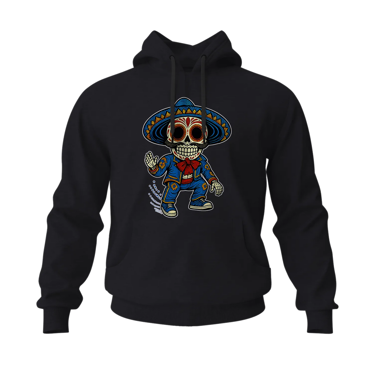 Skull Mariachi Men's Hoodies