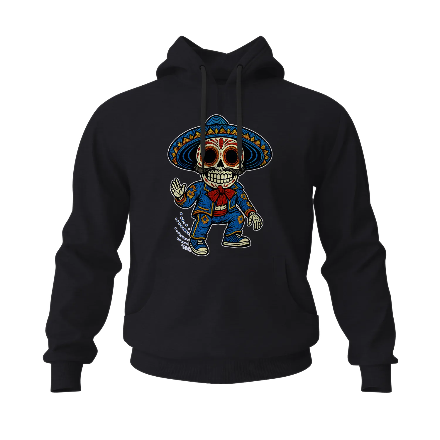 Skull Mariachi Men's Hoodies