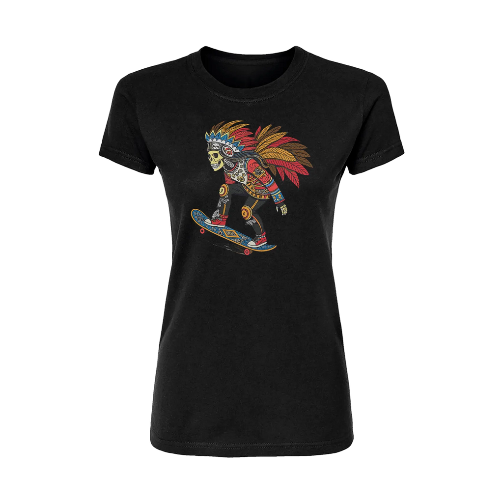Maya Jaguar God Short Sleeve Women's T-Shirt