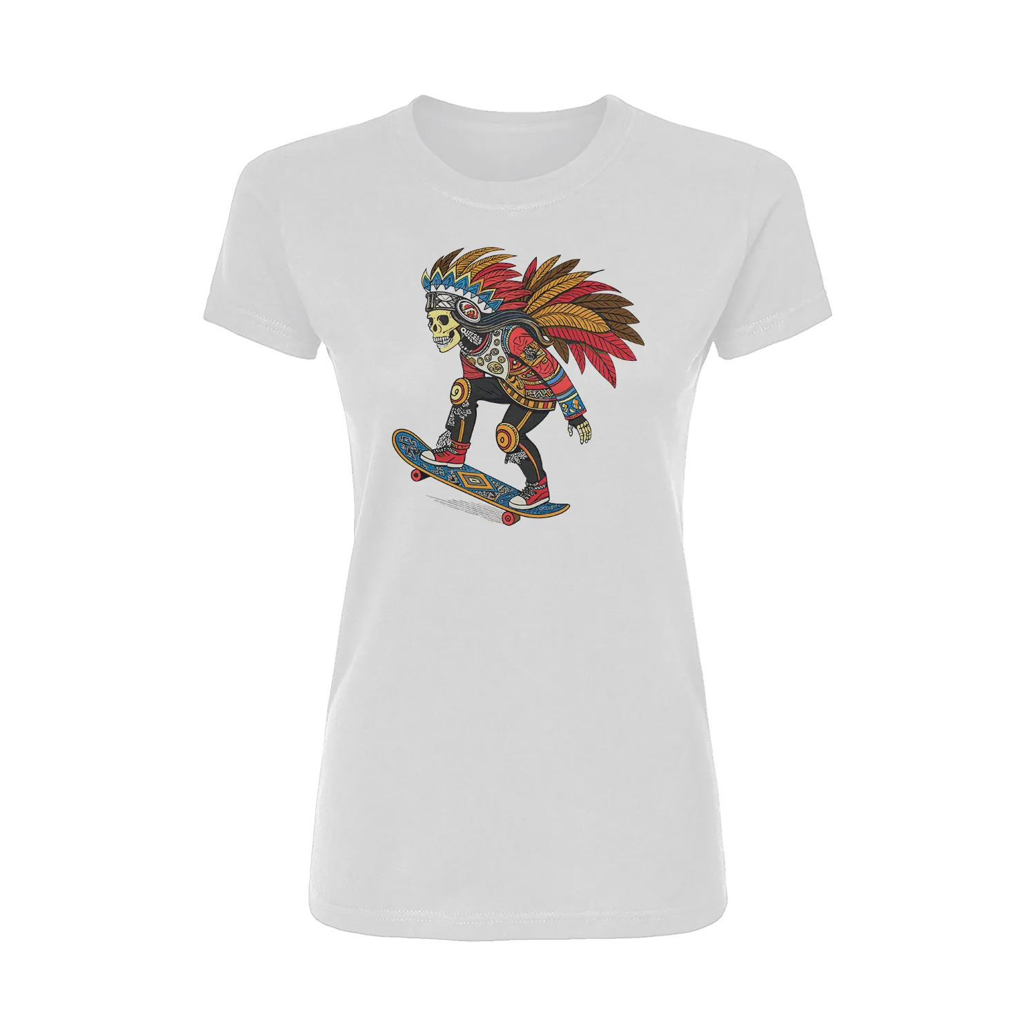 Maya Jaguar God Short Sleeve Women's T-Shirt