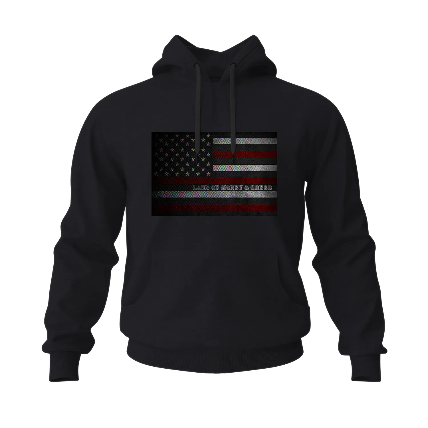 Land of Money and Greed Men's Hoodies