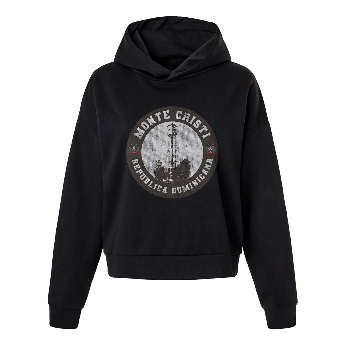Sudadera con capucha para mujer "Propiedad de República Dominicana"