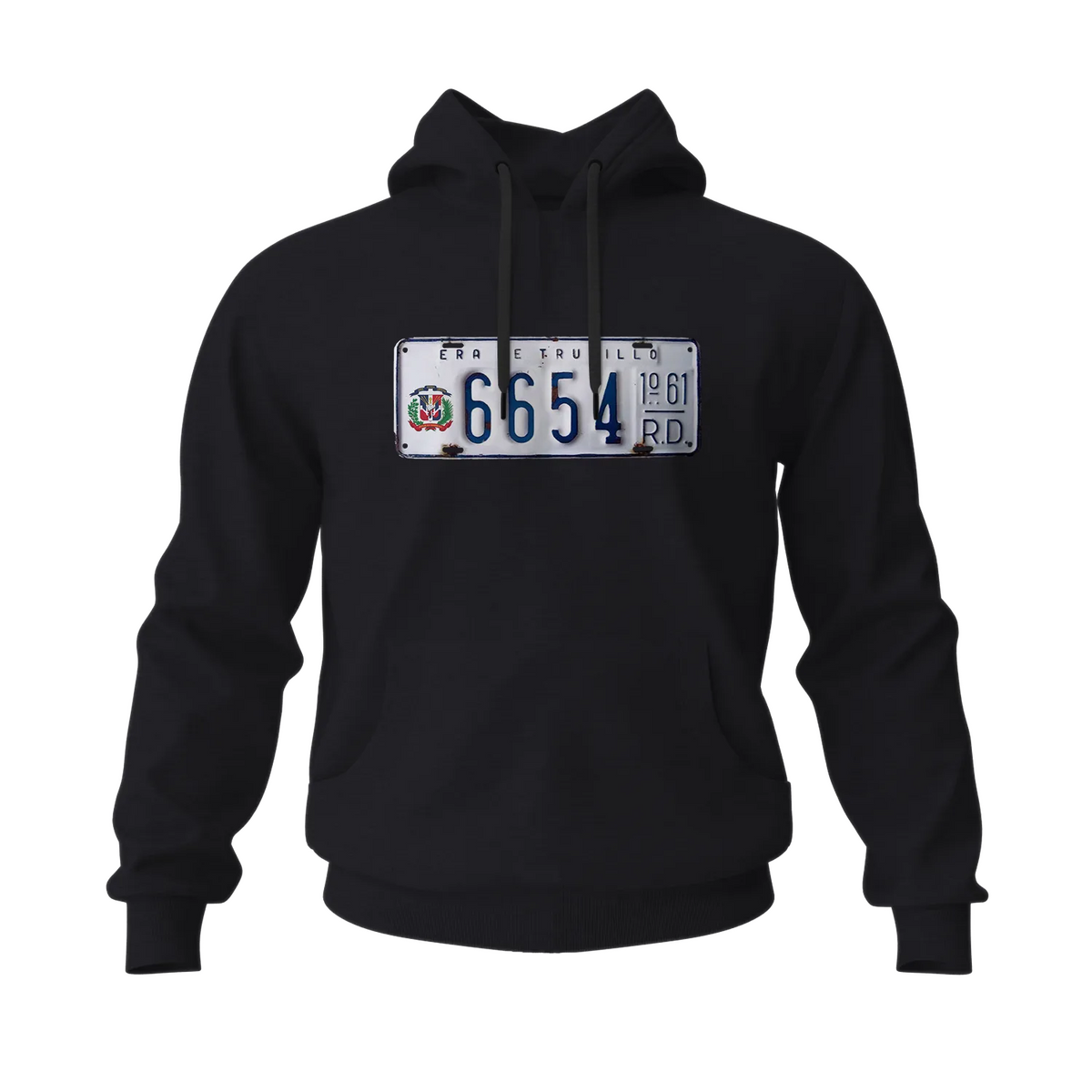 Old R. Trujillo Car Plate Hoodie