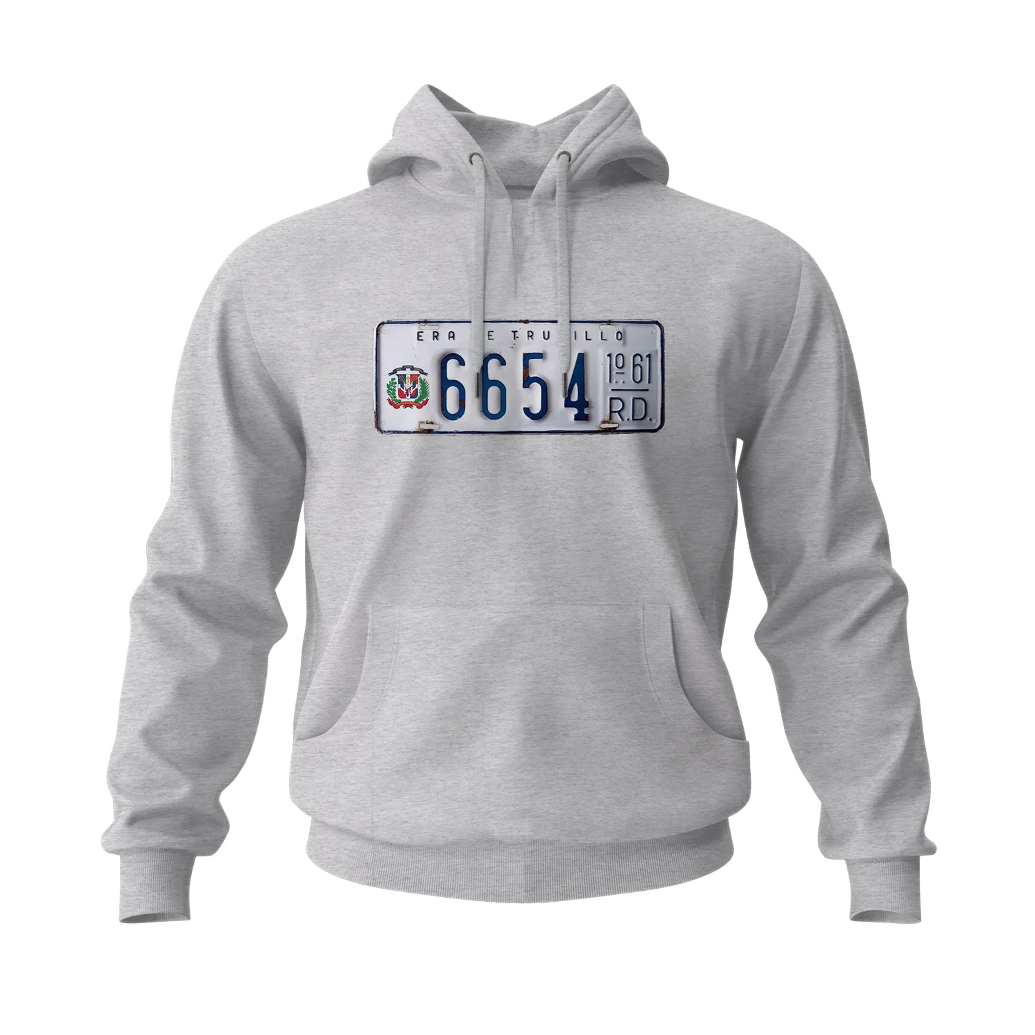 Old R. Trujillo Car Plate Hoodie