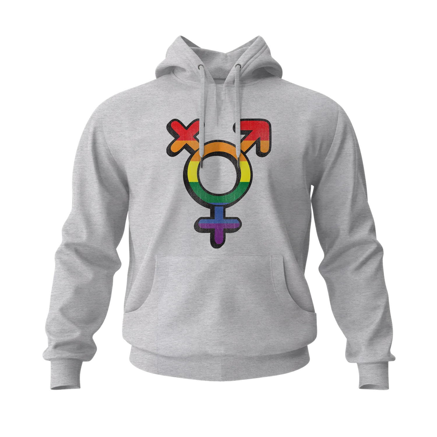 Venus/Mars Symbol Men's Hoodies