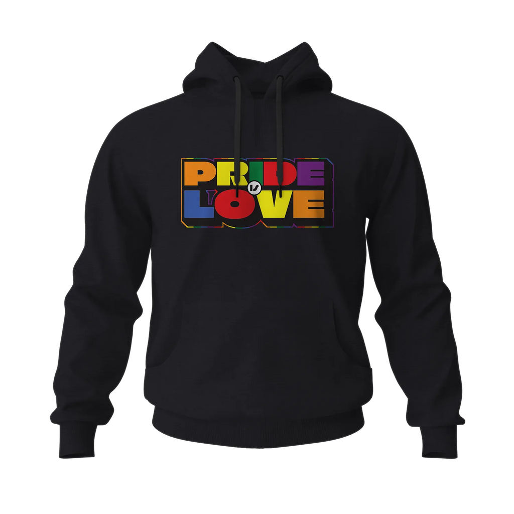 Pride Is Love LGBTQ Men's Hoodies