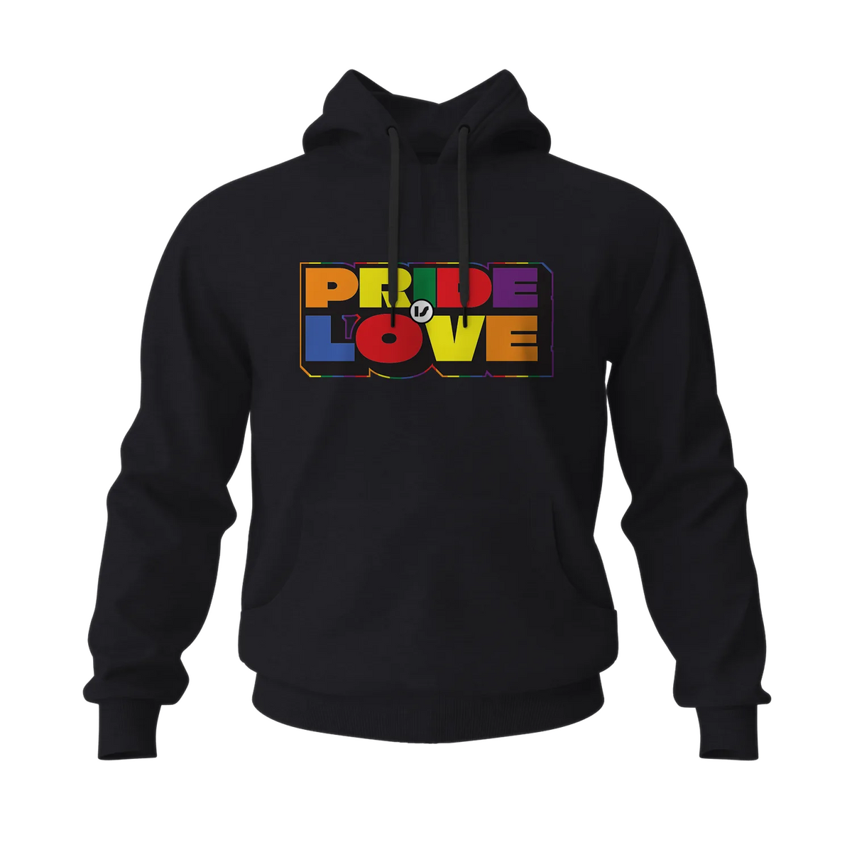 Pride Is Love LGBTQ Men's Hoodies
