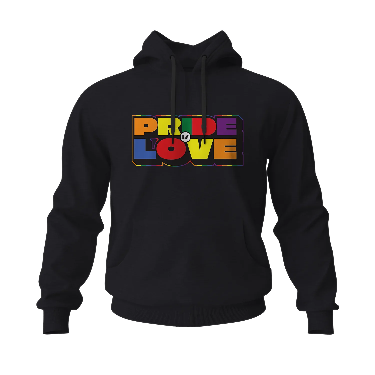 Pride Is Love LGBTQ Men's Hoodies