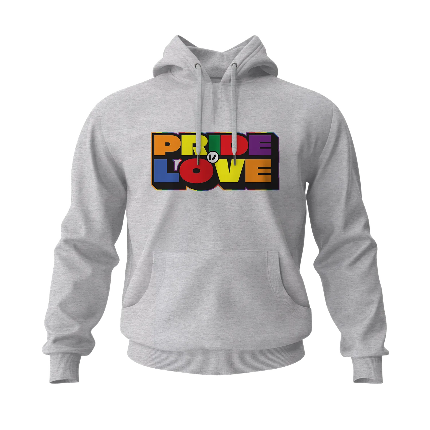Pride Is Love LGBTQ Men's Hoodies