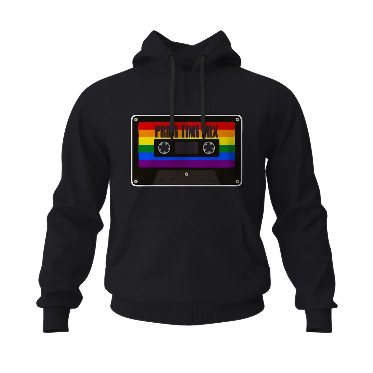 Pride Time Mix LGBTQ Men's Hoodies