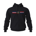 Republica Dominicana Flag and Crest Hoodie
