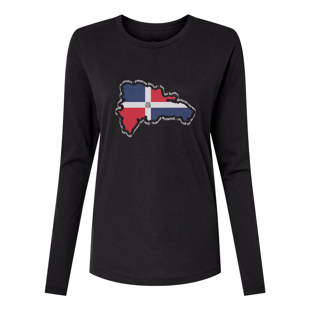 República Dominicana Map Women's T-Shirt
