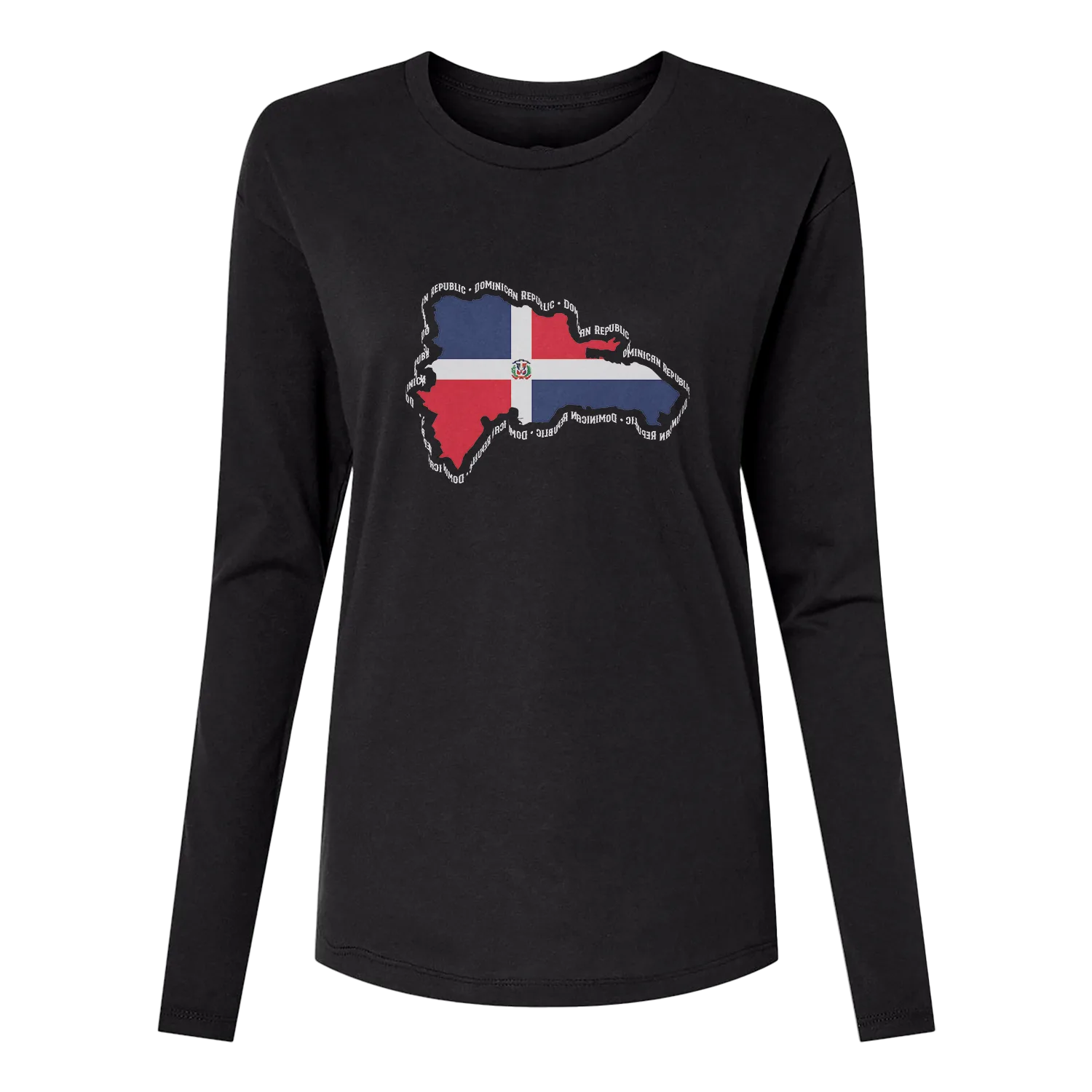 República Dominicana Map Women's T-Shirt