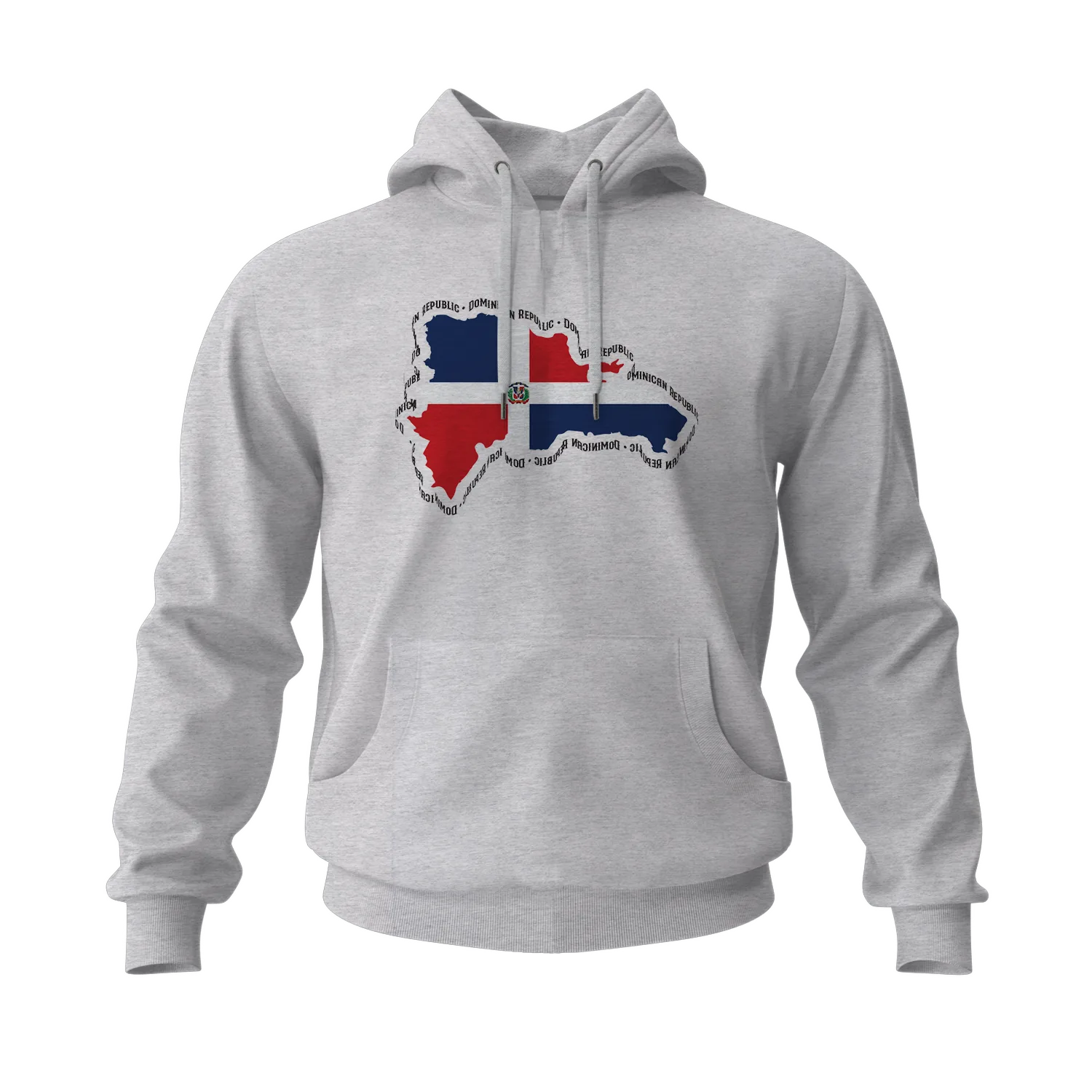 Republica Dominicana Map Hoodie