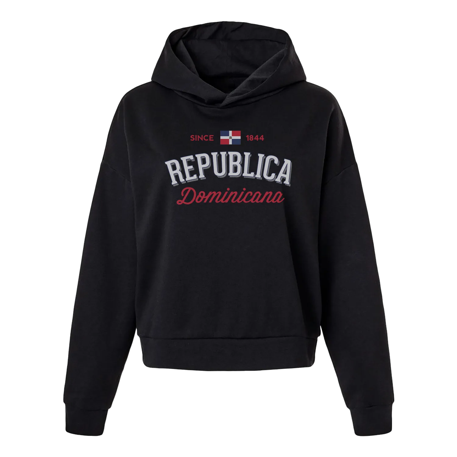 Sudadera con capucha República Dominicana para mujer