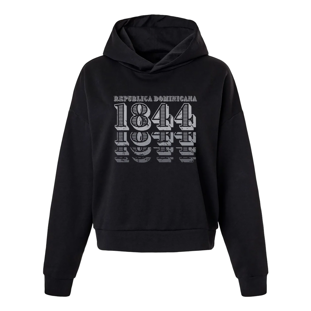 Sudadera con capucha para mujer "Propiedad de República Dominicana"