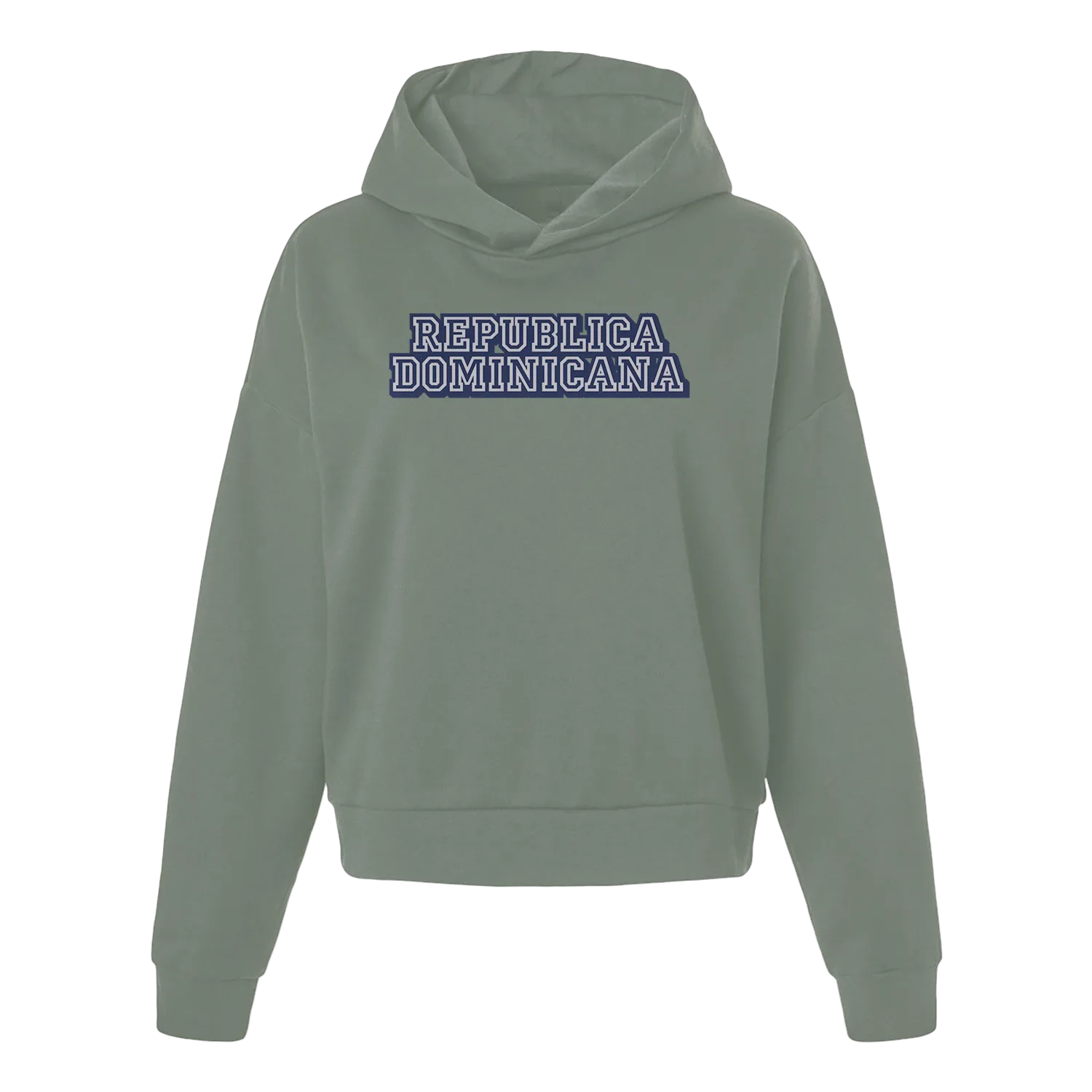 Sudadera con capucha República Dominicana para mujer