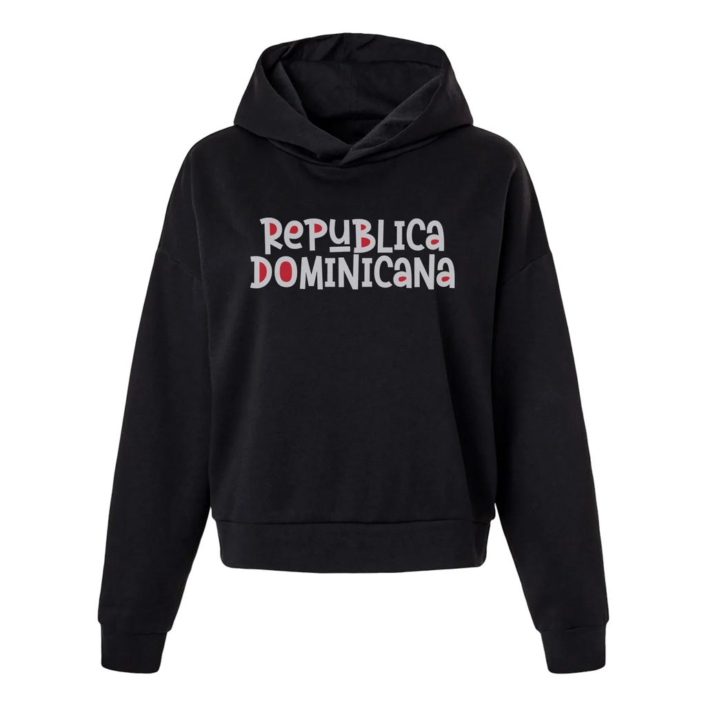 Sudadera con capucha República Dominicana para mujer