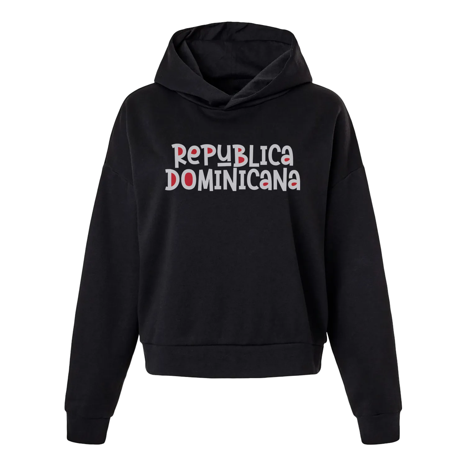 Sudadera con capucha República Dominicana para mujer