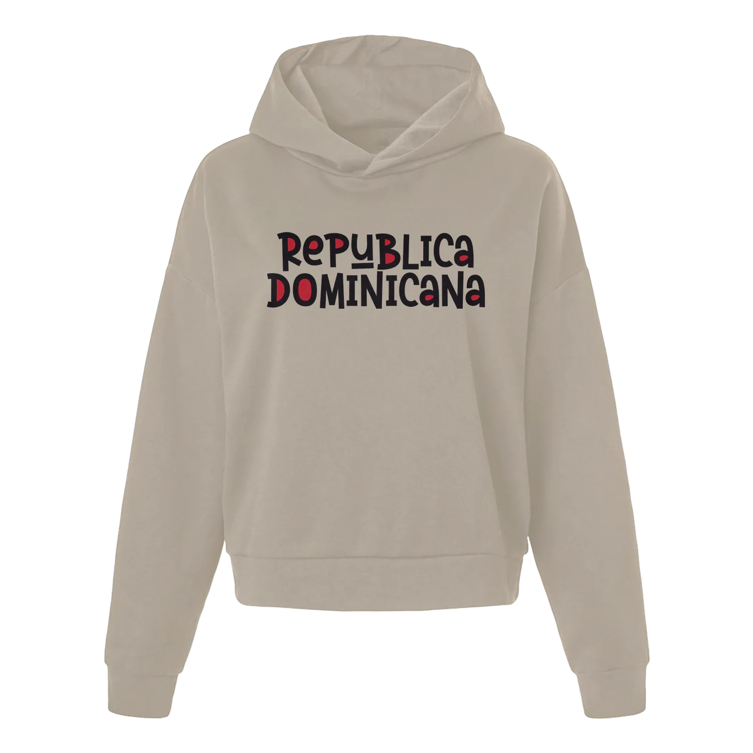 Sudadera con capucha República Dominicana para mujer