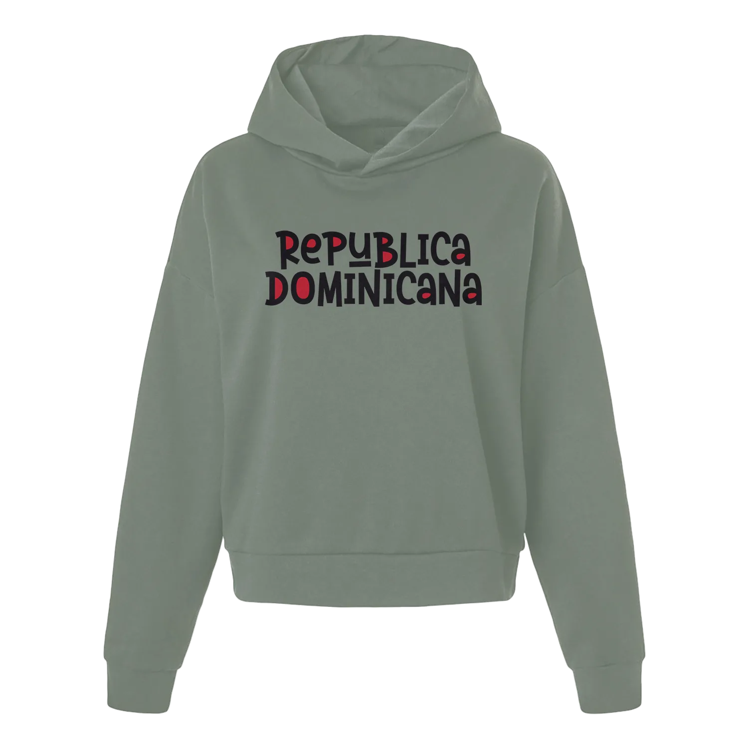 Sudadera con capucha República Dominicana para mujer
