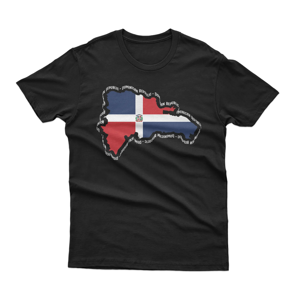 Republica Dominicana Map T-Shirt