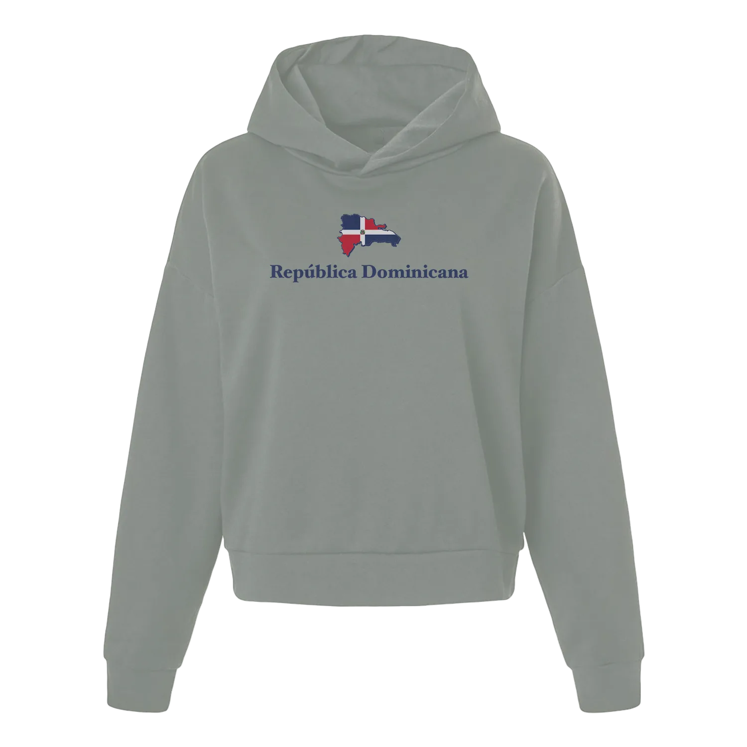 Republica Dominicana with Map Women's Hoodie