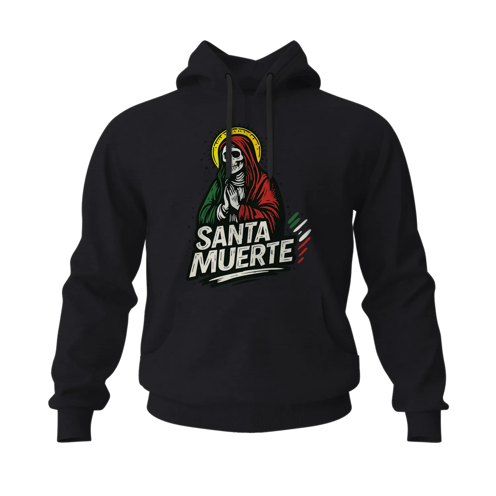 Santa Muerte Men's Hoodies