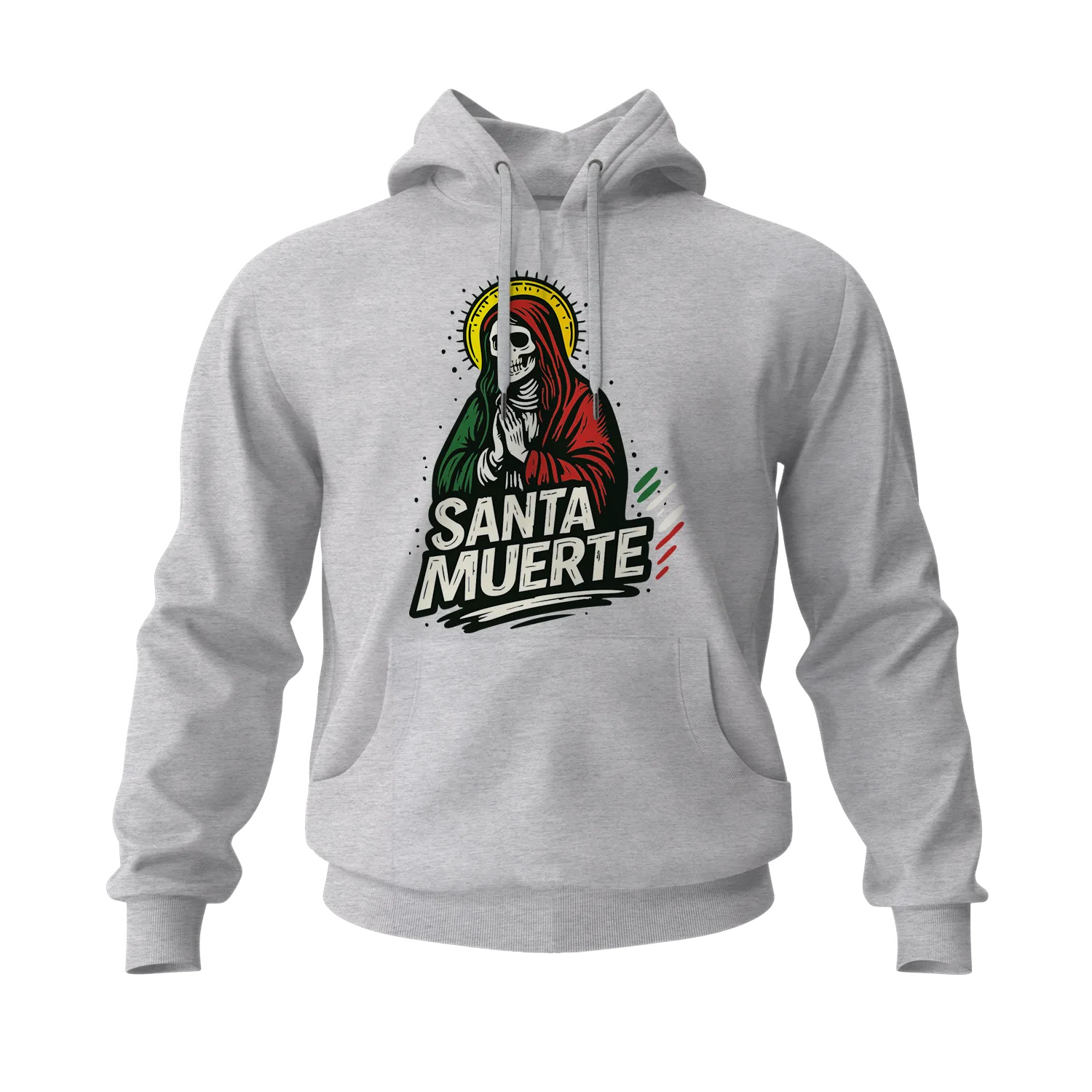 Santa Muerte Men's Hoodies