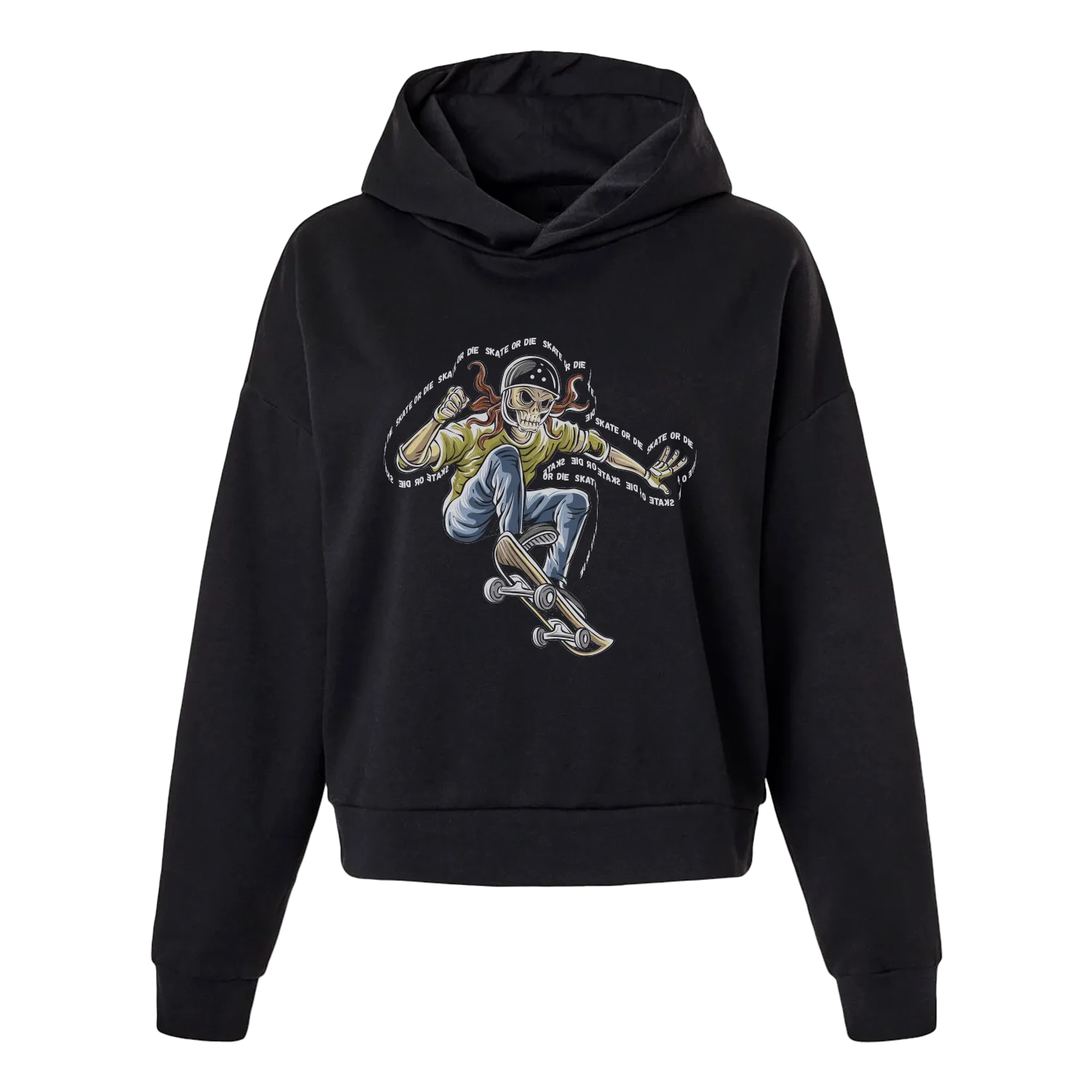 Skate or Die Women's Hoodie