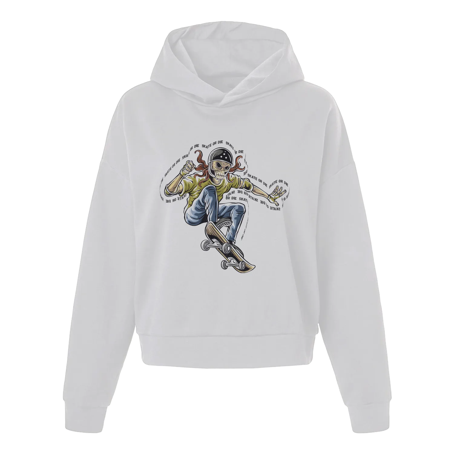 Skate or Die Women's Hoodie