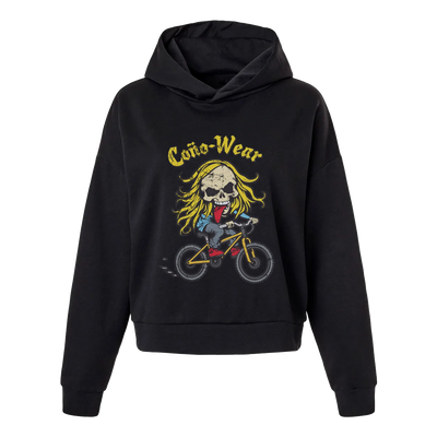 Skull Cyclist Women's Hoodie