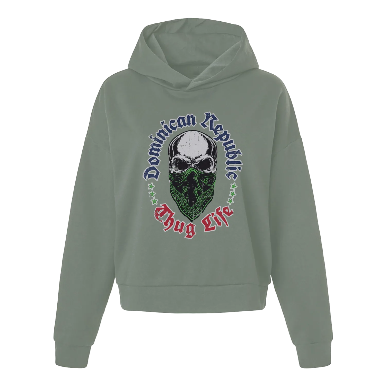 Dominican Thug Life Women's Hoodie