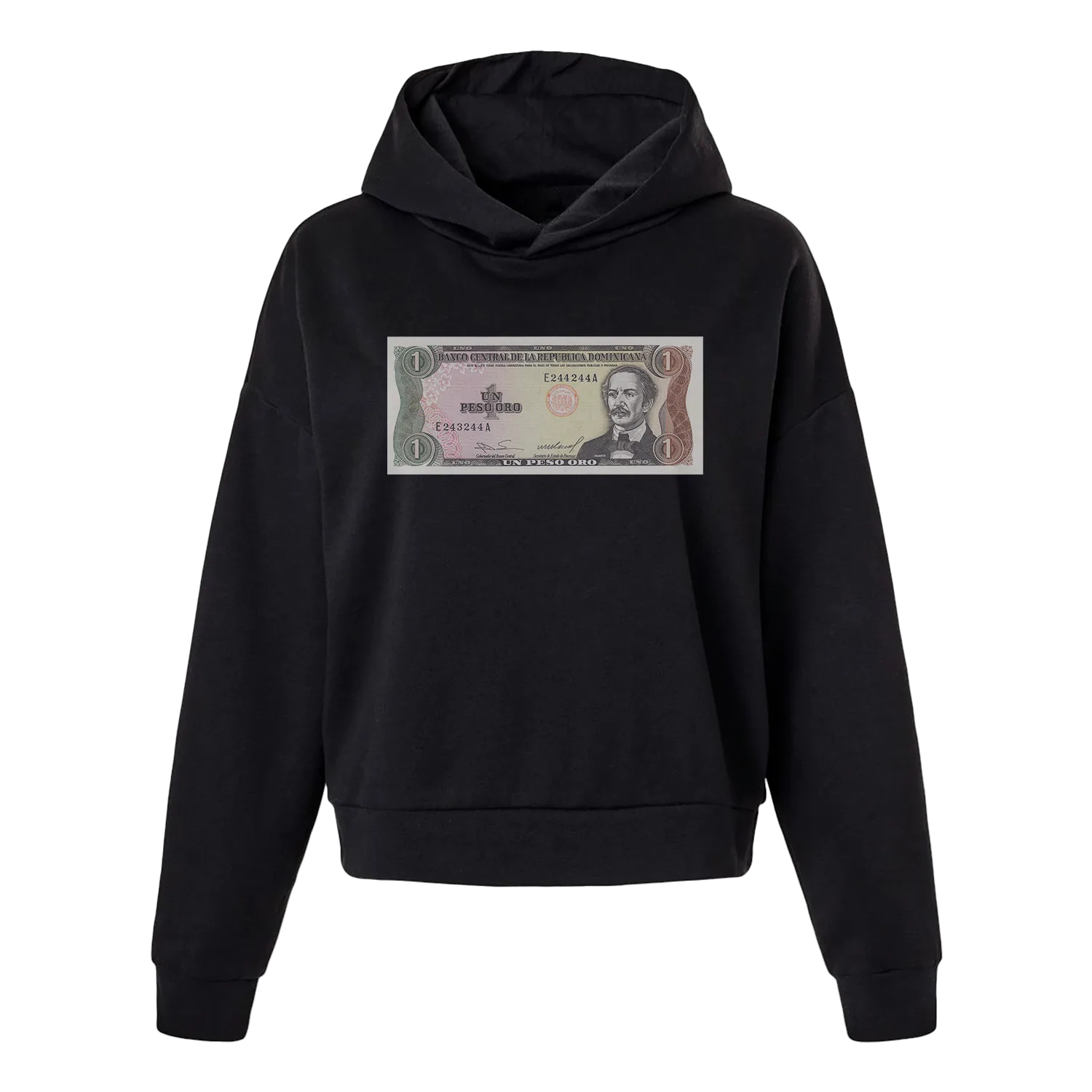 Sudadera con capucha para mujer Un Peso Oro