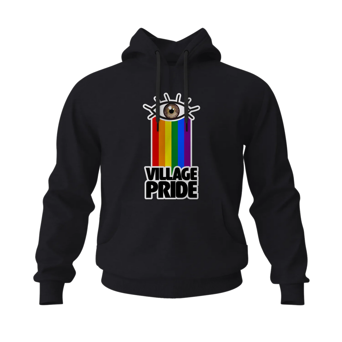 Village Pride LGBTQ Men's Hoodies
