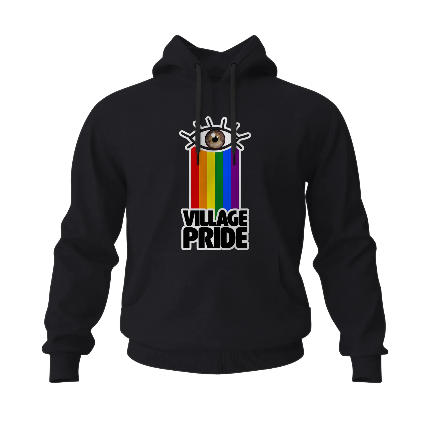 Village Pride LGBTQ Men's Hoodies